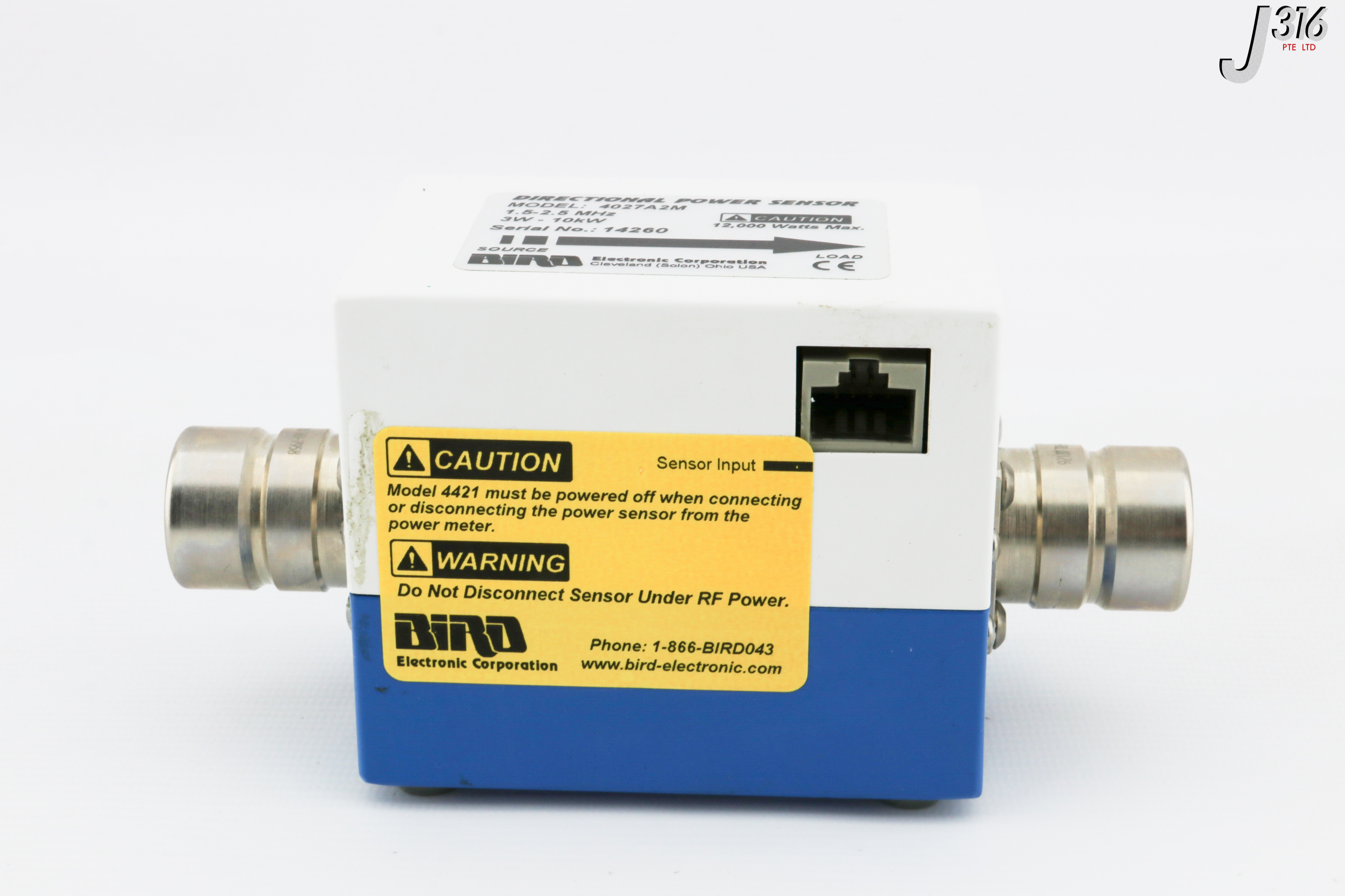29515 BIRD DIRECTIONAL POWER SNSR, 1.5-2.5MHZ, 3W-10KW (NEW